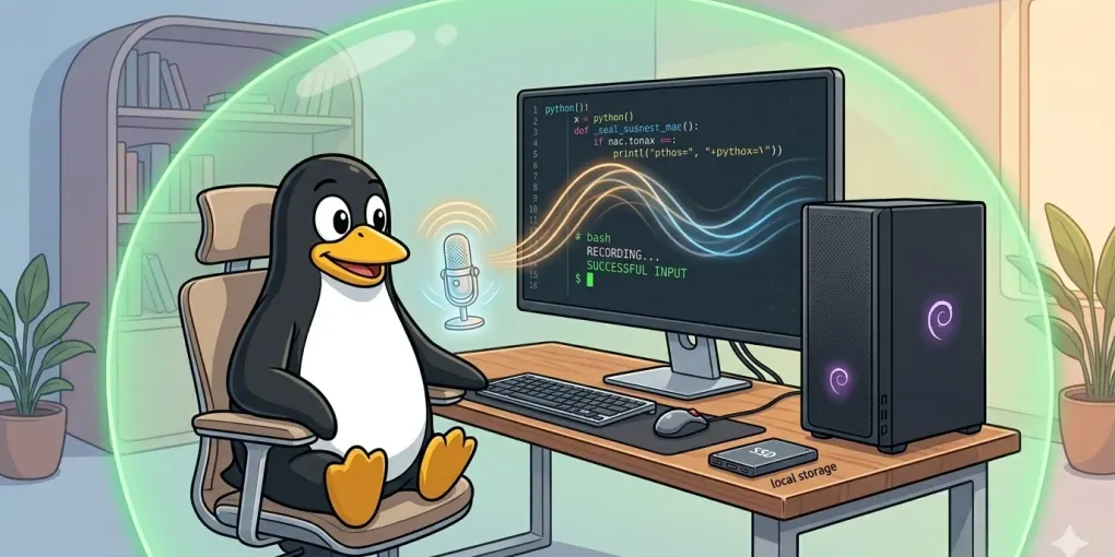 Talking to My Linux Box Without Talking to the Cloud: Vocalinux on Debian, Without the Tears