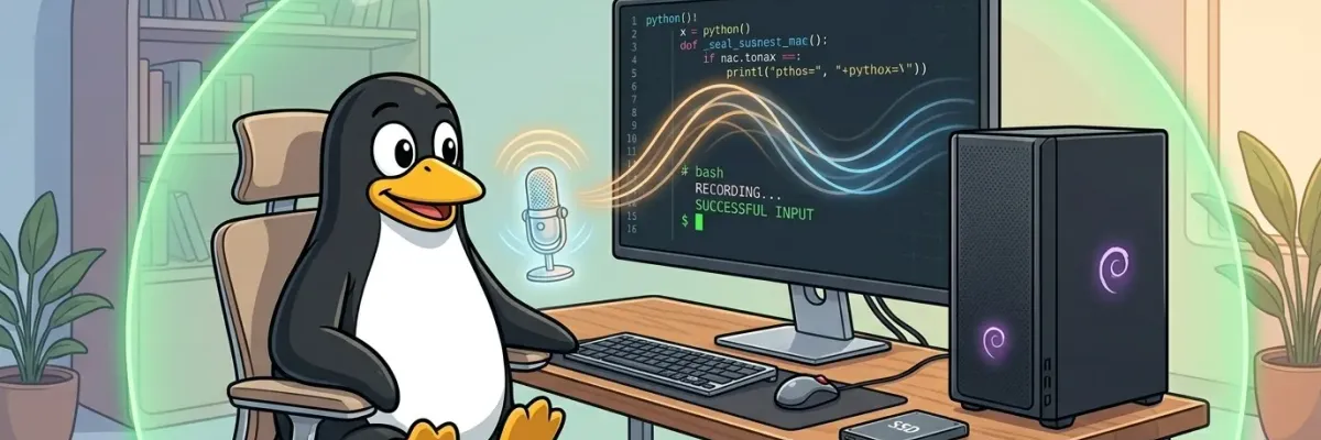 Talking to My Linux Box Without Talking to the Cloud: Vocalinux on Debian, Without the Tears