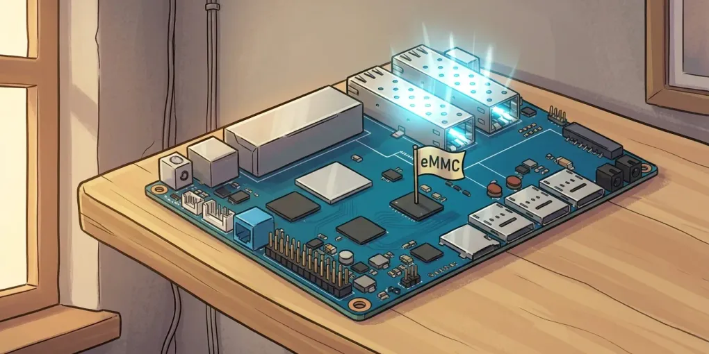 Latest OpenWrt on the Banana Pi BPI-R4 eMMC - The Clean Way, Without Bricking Anything