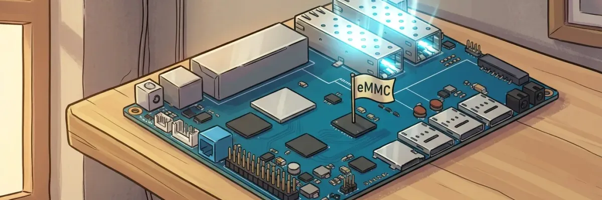 Latest OpenWrt on the Banana Pi BPI-R4 eMMC - The Clean Way, Without Bricking Anything
