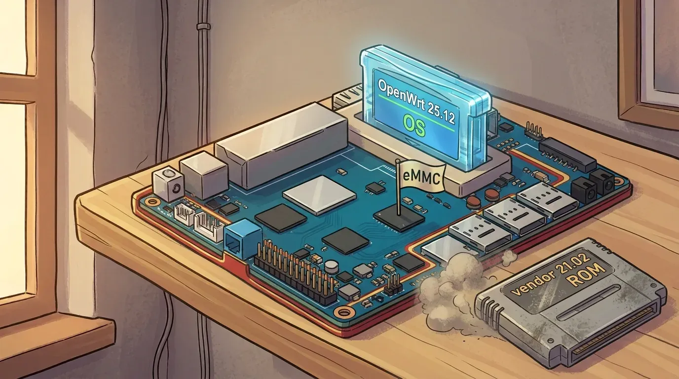 Out with the 2023 museum piece, in with the current build. - image generated via Nano Banana