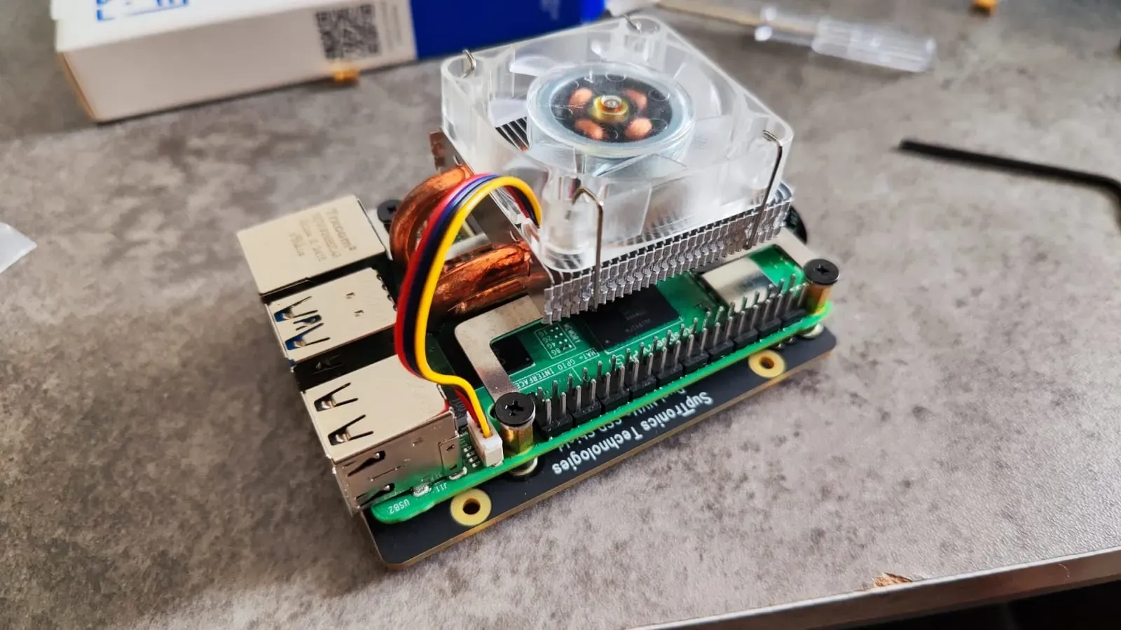 Fixing the cooler