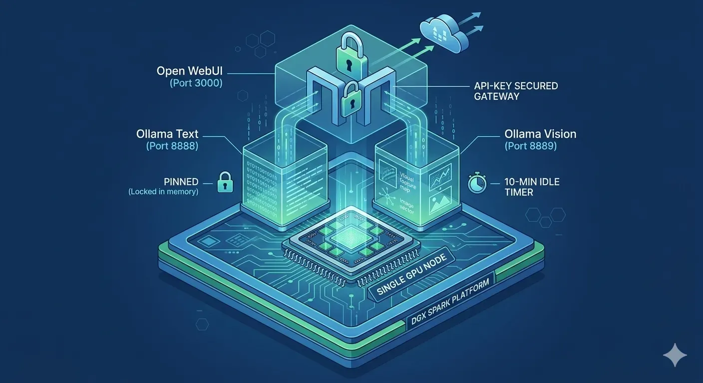 Open WebUI used as an API gateway — image generated with nano banana