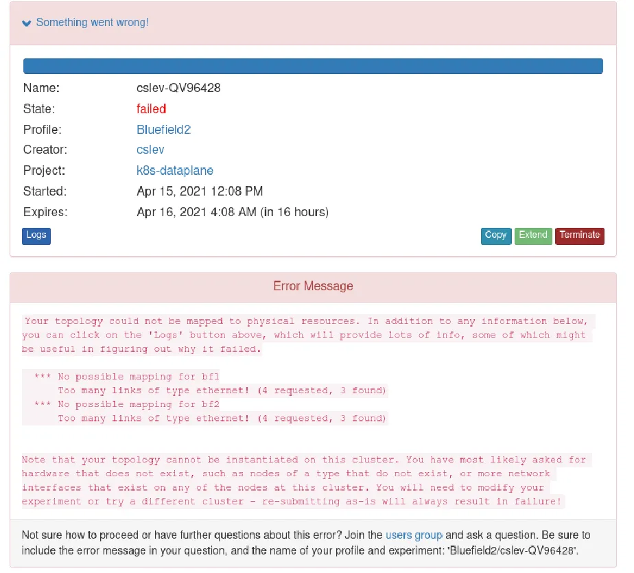 The last error: Too many connections were requested.