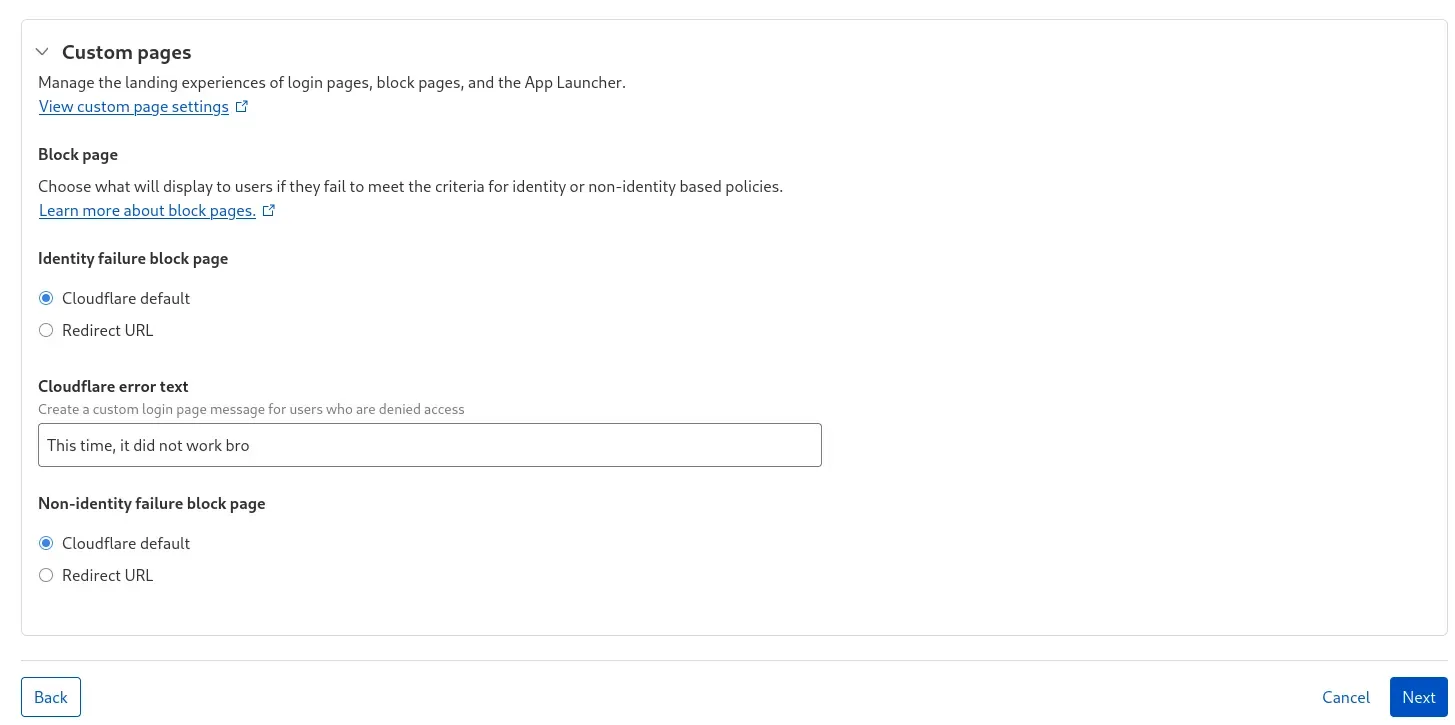 Customize message :)