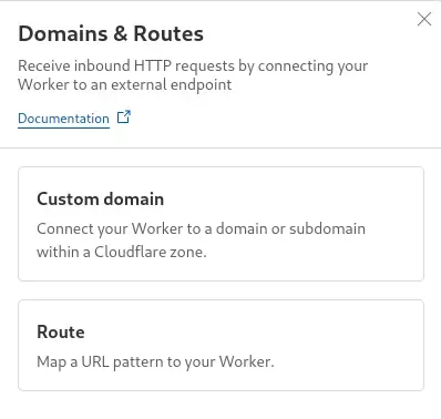 Select Route