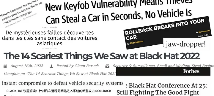 RollBack —Important Details about the New Keyfob Vulnerability