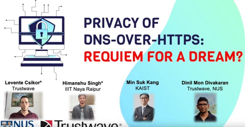 Privacy of DNS-over-HTTPS Requiem for a dream