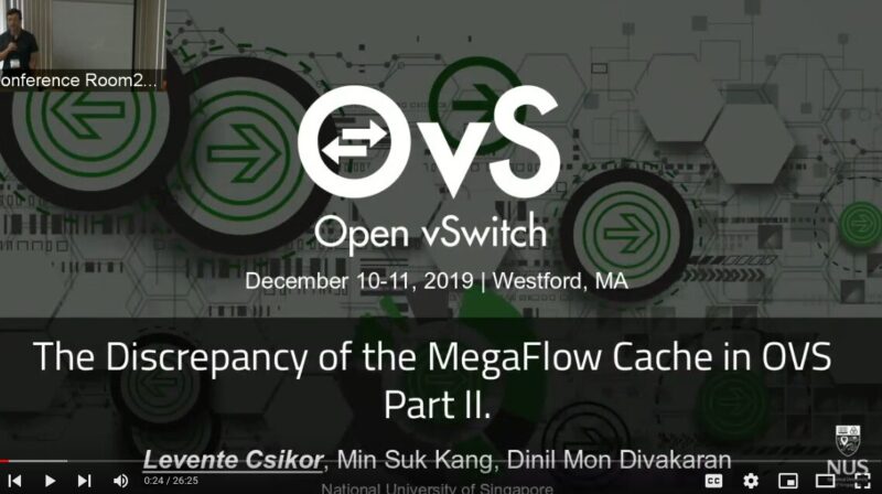 Open vSwitch Conf – Final Episode